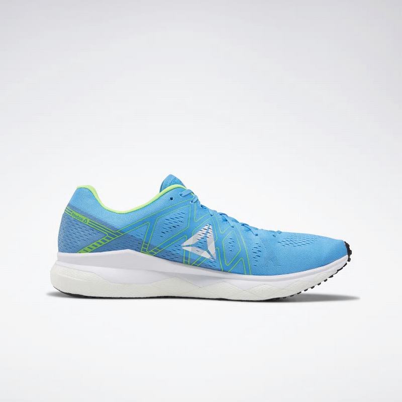 Reebok Floatride Run Fast Bežecké Tenisky Panske - Svetlo Modre/Zelene ZL8759AH